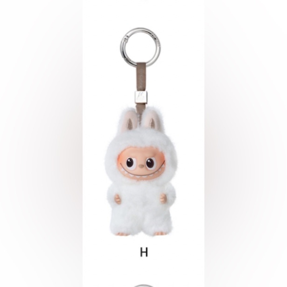 THE MONSTERS Pin for Love Series-Vinyl Plush Pendant “H”